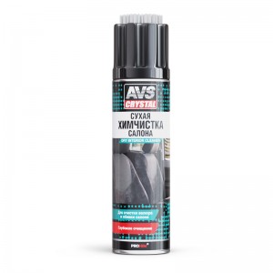 сухая химчистка! ''пенная'' щетка-крышка (аэрозоль) 650мл. AVS AVK-048\ A78783S AVS