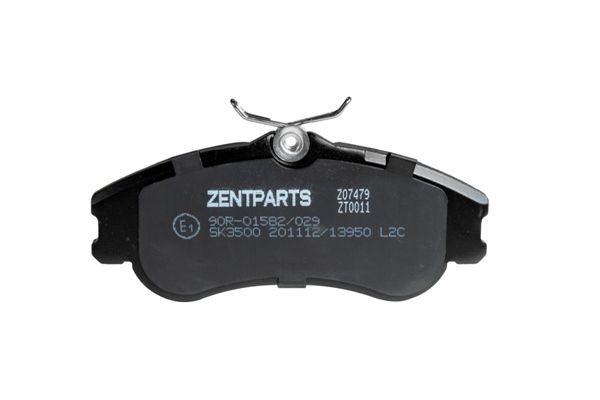 колодки дисковые передние!\ Citroen Xsara Picasso 1.6i/1.8i 16V/2.0HDi 00-01 Z07479 ZENTPARTS
