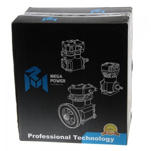 Компрессор МАЗ (2-х цилиндровый без шкива) LР-4851 MEGAPOWER 350-27-020 MEGA POWER