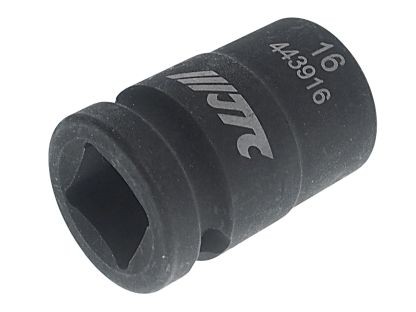 Головка торцевая 1/2" 16мм 12-ти гранная ударная L=38мм JTC JTC-443916 JTC TOOLS