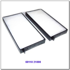 Фильтр воздушный салона SSANGYONG Stavic (13-),Rodius (04-) (2шт.) OE 6811021000 SSANG YONG