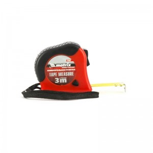 Рулетка 3м 16мм обрезиненный корпус с тремя фиксаторами MATRIX 31052 MATRIX