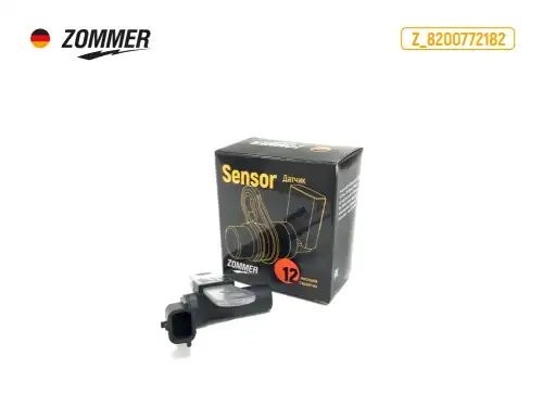 Датчик положения коленвала ВАЗ Largus, RENAULT Logan, Sandero дв. К7М (8 кл) н.о Z8200772182 ZOMMER