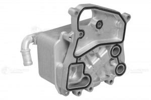 Радиатор масл. в сборе с фланцем для а/м VW Touareg II (10-)/Audi A6 (11-) 3.0TD LOC1839 LUZAR