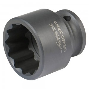 Головка ударная торцевая 1/2 DR двенадцатигранная 30мм (AT-IS12-46) ATIS1246 AIRLINE