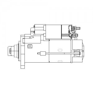 Стартер для а/м КАМАЗ 5490/MB Axor с дв. OM457LA 24В 7,5кВт (LSt 0790) LST0790 START VOLT