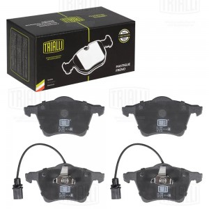Колодки торм. для а,м VW Transporter T4 90- диск. перед. 156.3мм в компл. с 2-мя PF1838 TRIALLI