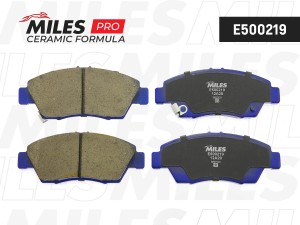 Колодки тормозные передние (Смесь CERAMIC серия PRO) HONDA CIVIC 91-05 (TRW GDB3 E500219 MILES