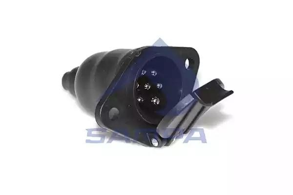 ALL TRUCK Розетка 24/7 пласт. тип N основной, винт. соедин. 095.146 SAMPA