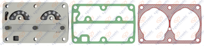 РМК компрессора (плита клапанов) 18 mm Набор прокладок компрессора РМК. Плита, п RK.01.189 YUMAK