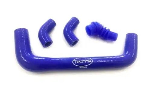 Патрубок регулятора холостого хода ЗМЗ-406 (к-т 3шт) силикон (TECHNIK) 40621147100 TECHNIK