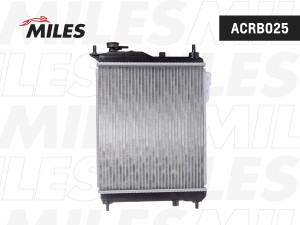 Радиатор (паяный) HYUNDAI GETZ 02- 1.1/1.3/1.4/1.6 MT ACRB025 ACRB025 MILES