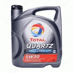 Масло моторное синтетическое TOTAL QUARTZ INEO LONG LIFE 5W-30 5л (181712) 21381 213819 TOTAL