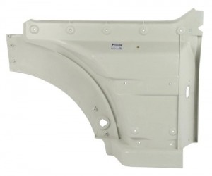 Крыло SITRAK C7H переднее левое большое (под покраску) MOVELEX 812W615100828TW0001MX MOVELEX