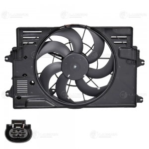 Э/вентилятор охл. для а/м KIA Seltos (19-) 1.6i (с кожухом) (LFK 0848) LFK 0848 LUZAR