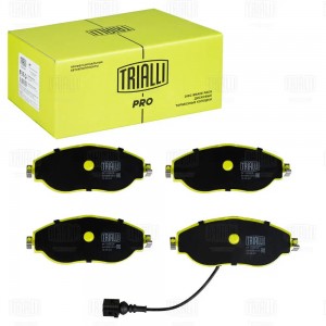 Колодки тормозные дисковые передние керамические PRO PF1805CR TRIALLI