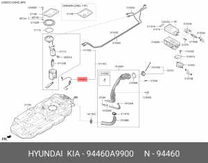 ДАТЧИК УРОВНЯ ТОПЛИВА 94460-A9900 94460A9900 HYUNDAI KIA