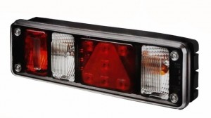 фонарь задний правый! 6-секц. 24V с разъемом EasyConn 7-pin Krone U029-02R TEH AVTO SVET