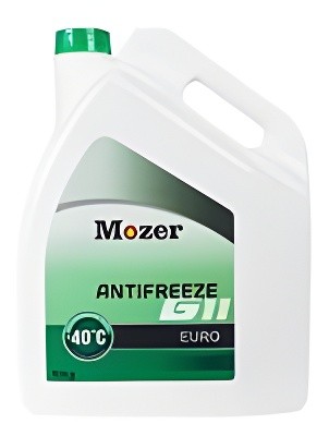 Антифриз зеленый Euro -40C 10кг G11 MOZER 4606499 MOZER