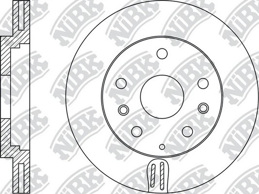Диск тормозной MAZDA CX-7/CX-9 07-  RN1503 RN1503 NIBK