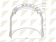 Барабан тормозной Premium MB о.н. 3054230401 — 2 года безусловной гарантии 160050119 SONDER