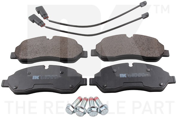 колодки дисковые передние! с антискрип. пластинами\ Ford Transit VIII all 14> 222582 NK