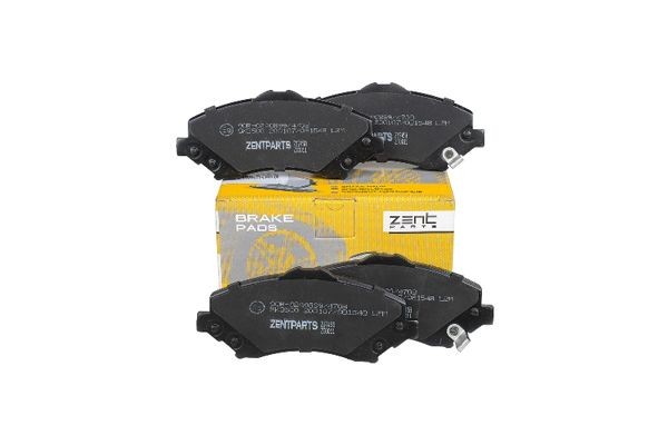 колодки дисковые передние! Jeep Wrangler 2.8CRDi/3.8 V6 07> Z07458 ZENTPARTS