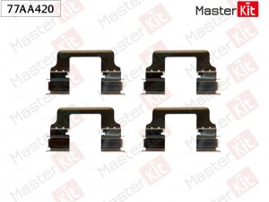 Комплект установочный тормозных колодок Land Rover RANGE ROVER IV (L405) 2012 -  77AA420 MASTER KIT