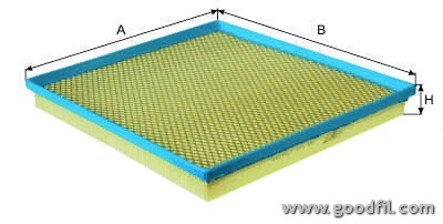 Фильтр воздушный AG433 AG 433 GOODWILL