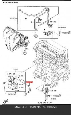 FORD C-MAX (2003-2011) LF1513895 MAZDA