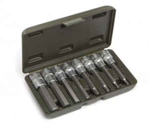 Набор головок 1/2" со вставками шестигранными 8 пр /ДЕЛО ТЕХНИКИ/ 625198 DELO TEHNICI