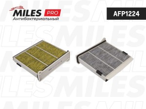 Фильтр салона антибактериальный (серия PRO) MITSUBISHI LANCER/OUTLANDER -07 Crys AFP1224 MILES