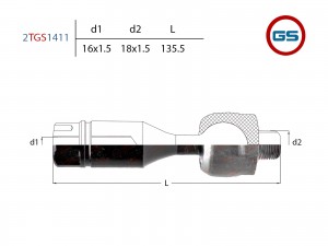 CHEVROLET TRAIL BLAZER (2001>) 16mm 2TGS1411 GS