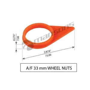 Индикатор затяжки гайки колесной (красный, SW33) MANSONS 120851 MANSONS