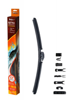 Щетка стеклоочистителя бескаркасная 330 мм (13) AWB-BK-330 AIRLINE
