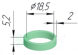 Прокладка впускного коллектора силикон Renault Logan, для а/м Lada Largus, Nissa 5420-6726 SEVI