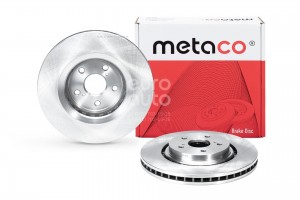 Диск тормозной передний вентилируемый 3050401 3050401 METACO