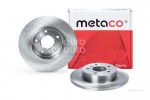 Диск тормозной задний 3060250 METACO