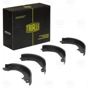 Колодки торм. для а/м Nissan Almera N15 (95-) барабан. 203x39 т/с Bendix (GF 450 GF 4508 TRIALLI