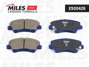 Колодки тормозные передние (Смесь CERAMIC серия PRO) HYUNDAI i30/ELANTRA 11-/CEE E500426 MILES