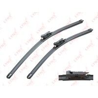 к-кт щеток стеклоочистителя бескаркасных! 600/480мм BMW,Land Rover,Audi,Renault, XF6048T LYNXAUTO