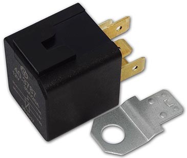 Реле электромагнитное 12V 5-ти контактное 20/30А с кронштейном переключающее ЭНЕ 403787 ENERGOMASH