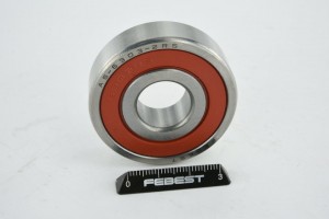 Подшипник генератора HYUNDAI Accent,Sonata 5,i30,Santa Fe KIA Ceed,Rio,Sportage  AS-6303-2RS FEBEST