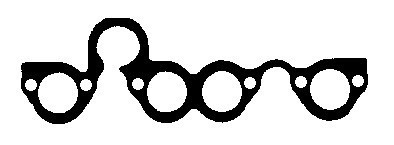 прокладка коллектора впускного к-кт! 4 шт.\ Audi 80/100, VW Golf/Passat 1.3-1.8  MG1387 BG AUTOMOTIVE