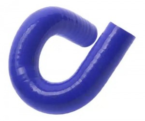 Патрубок ГАЗель Next отопителя синий силикон MEGAPOWER 810-12-015 MEGA POWER