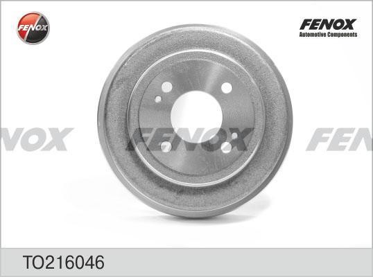 TO216046 барабан тормозной!\ Honda Accord CA 86-89 / Civic 1.3-1.6i 16V EG 92> TO216046 FENOX