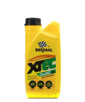 BARDAHL Моторное масло 0W20 RC XTEC C5 SN+ (синт.) 1L 33011 BARDAHL