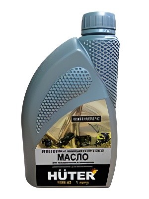 Масло моторное для 4-х тактных двигателей HUTER 4T 10W40 п/синт.1л 73/8/1/1 HUTER