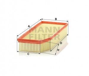 Фильтр воздушный C38145 C 38 145 MANN FILTER