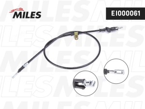 Трос стояночного тормоза левый MITSUBISHI CARISMA -06 EI000061 EI000061 MILES